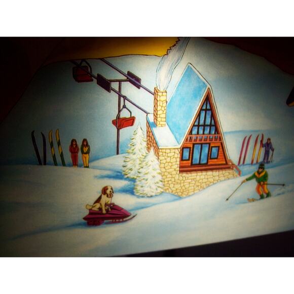 Wipe Out 1993 Original NOS Pinball Machine Translite Snowboard Skiing - Picture 7 of 8